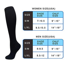 Load image into Gallery viewer, Compression Socks for Women &amp; Men Circulation-Compression Socks 20-30 Mmhg-Best for Running,Medical,Nurse,Travel,Cycling
