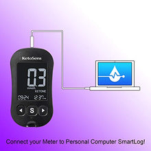 Load image into Gallery viewer, USB Cable for CareSens N, KetoSens Monitoring System to Computer Management Software - HID Cable for Fast Downloading Data from Your Blood Glucose and Blood Ketone Meters
