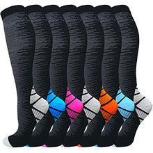 Load image into Gallery viewer, Compression Socks for Women &amp; Men Circulation-Compression Socks 20-30 Mmhg-Best for Running,Medical,Nurse,Travel,Cycling
