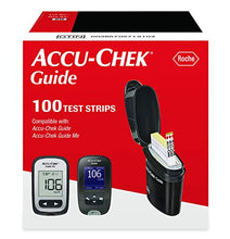 Load image into Gallery viewer, Accu-Chek Guide Glucose Test Strips, Diabetic Supplies (Pack of 100)
